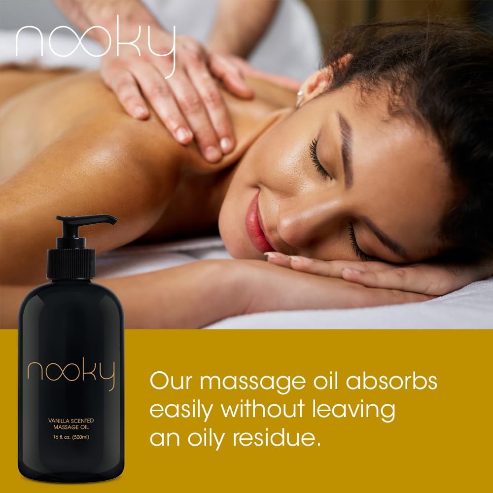 Fractionated coconut oil massage oil