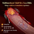 Cargar la imagen en la vista de la galería, Thrusting Dildo Vibrator with Suction Cup – Realistic Sex Toy for Women
