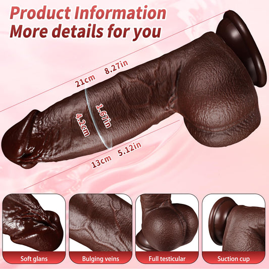 Dimensions: 21 cm total, 13 cm insertable, 4.2 cm diameter