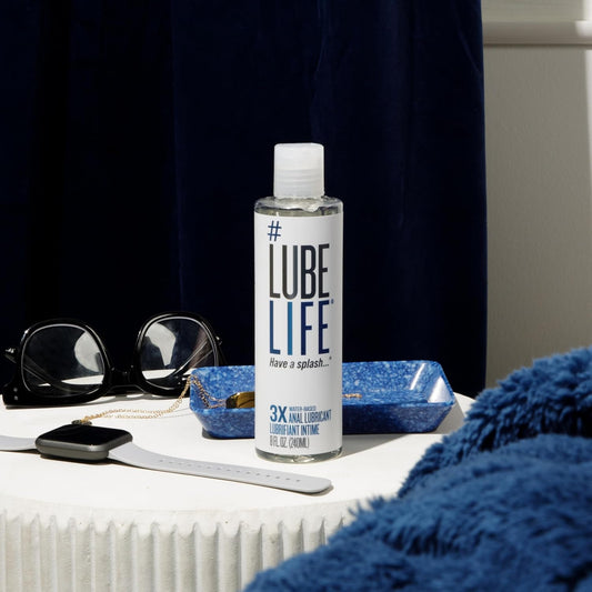 Lube Life 3X anal lube bottle