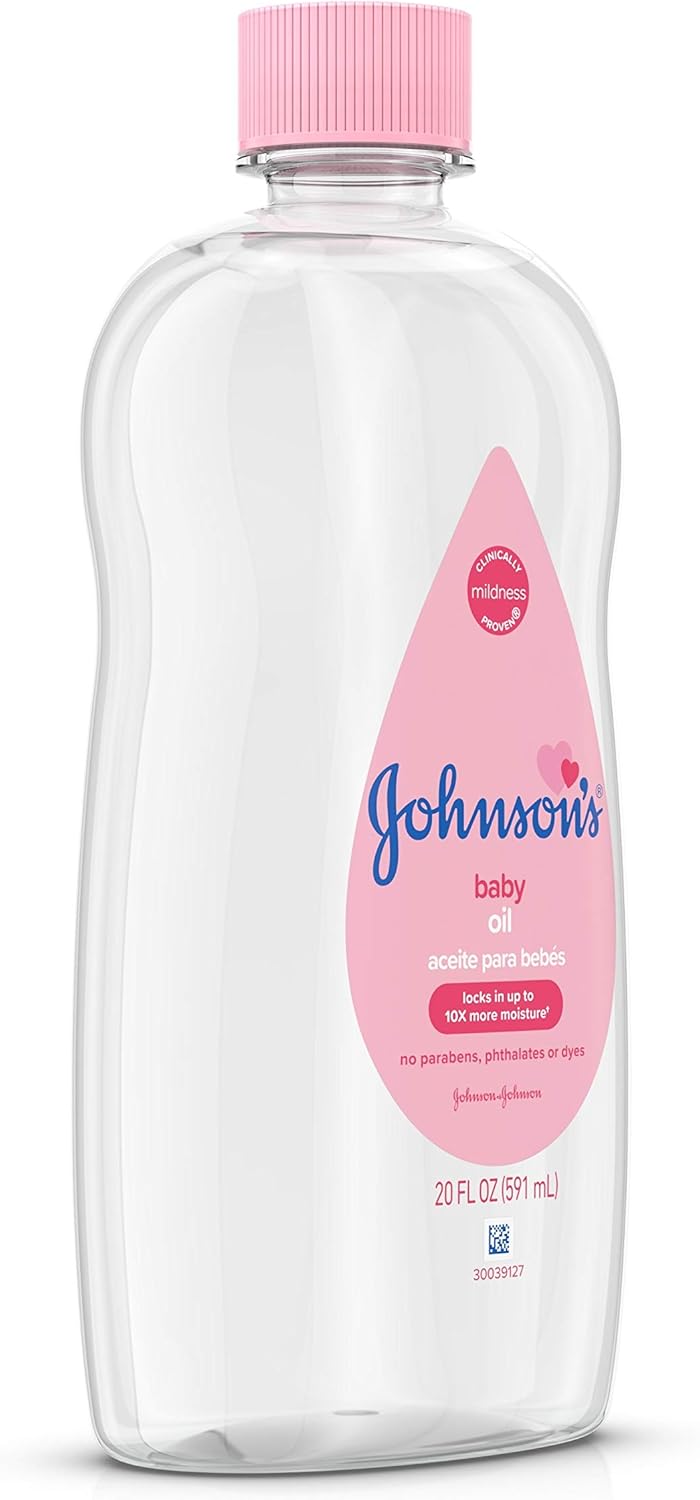 Johnson's baby oil massage