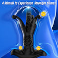 Load image into Gallery viewer, Four stimulation zones: P-spot, anal, perineum and shaft base
