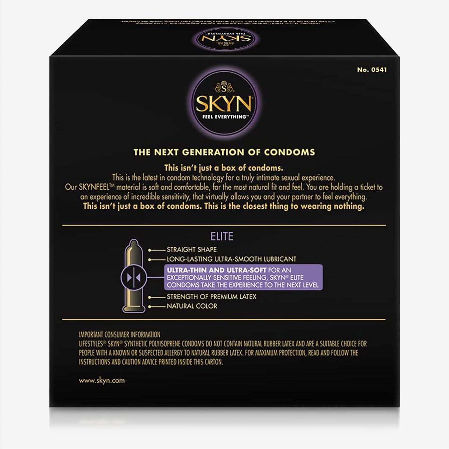 SKYN Elite – 36 Count – Ultra-Thin, Lubricated Latex-Free Condoms - Sex Shop Miami