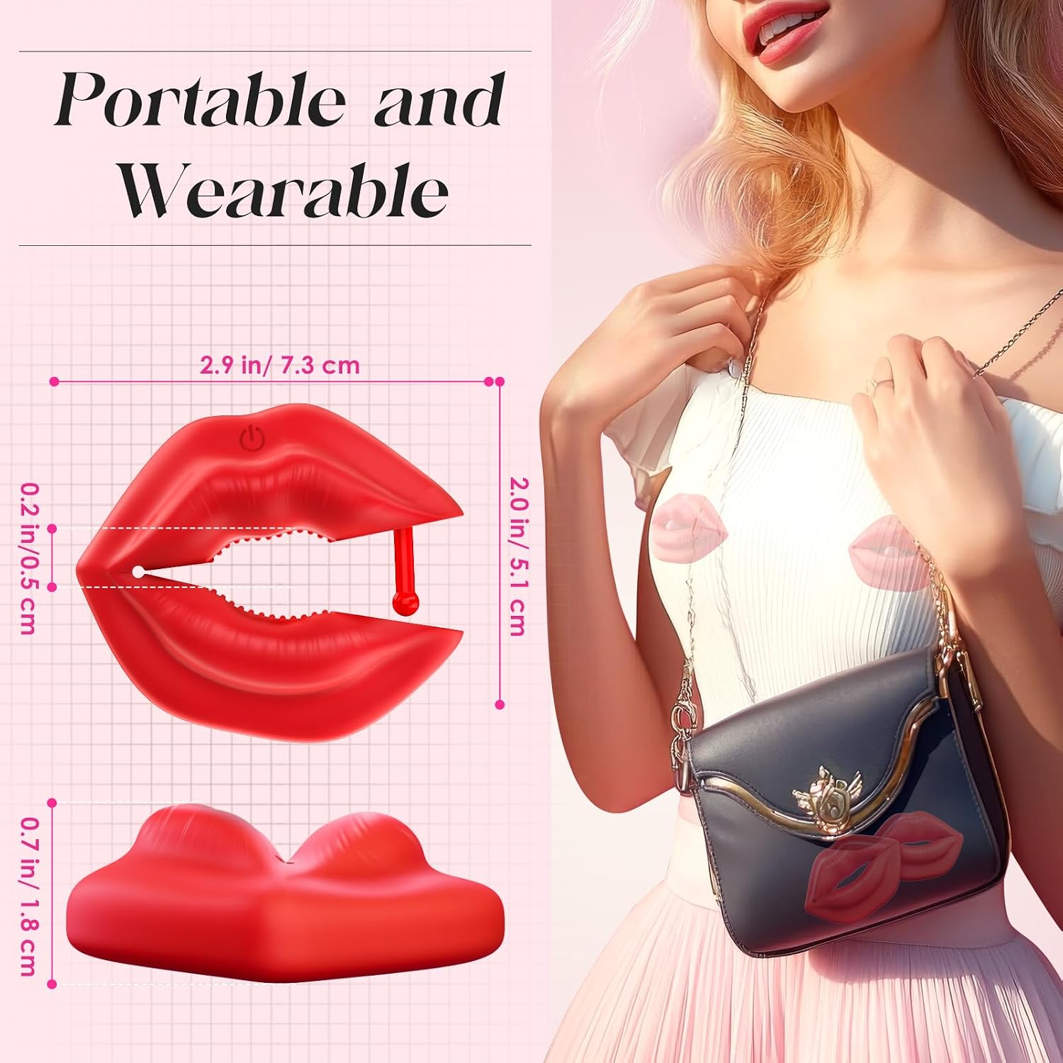 Vibrating nipple clamps product view