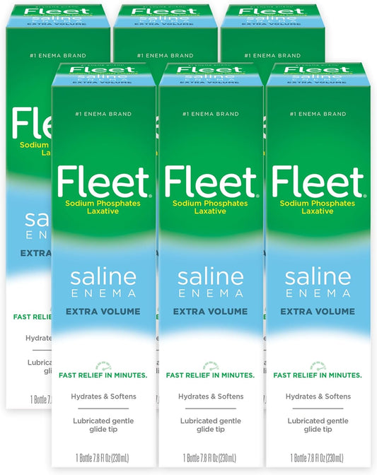 Fleet saline enema 6 pack