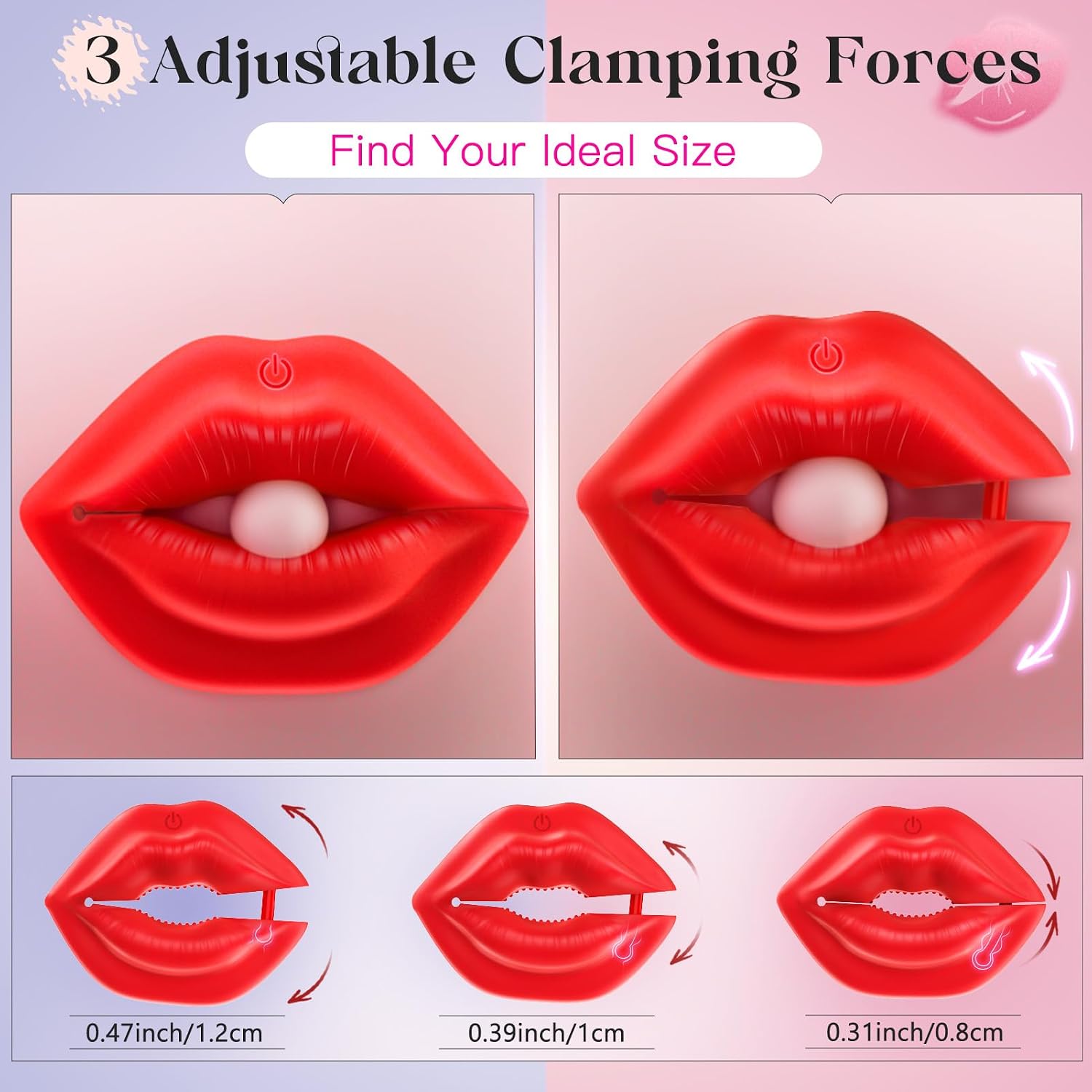 Smart app remote nipple clamps