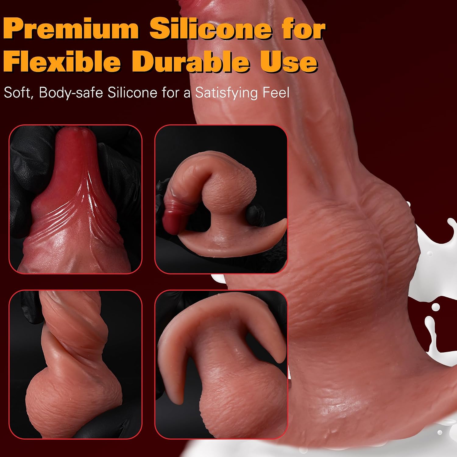 Inflatable anal training knot plug