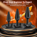 Load image into Gallery viewer, Vibrating anal plug with wireless remote control
