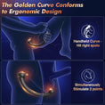 Load image into Gallery viewer, Curved prostate massager stick
