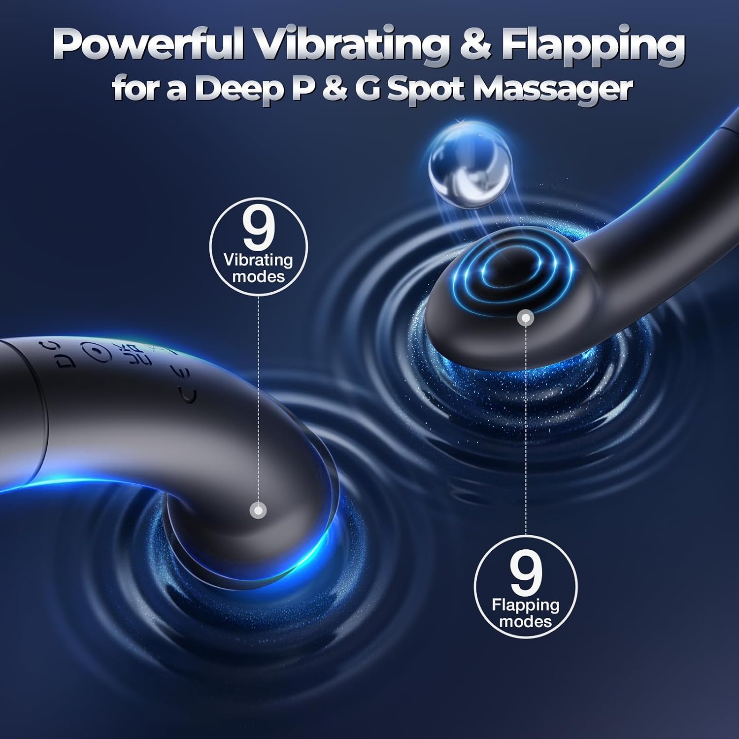 Anal hook shown with app control interface