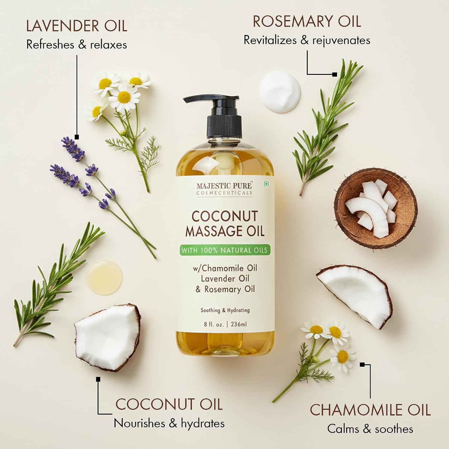 Majestic Pure body oil all skin types