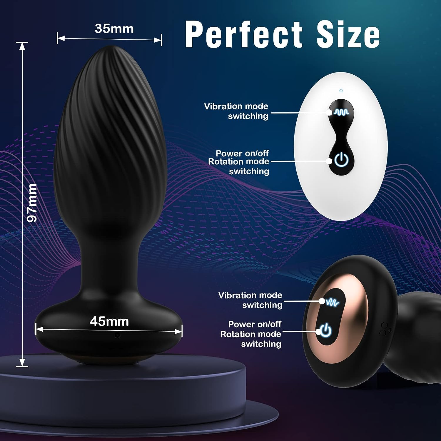 Smart Anal Vibrator App Remote Controlled - Sex Shop Miami