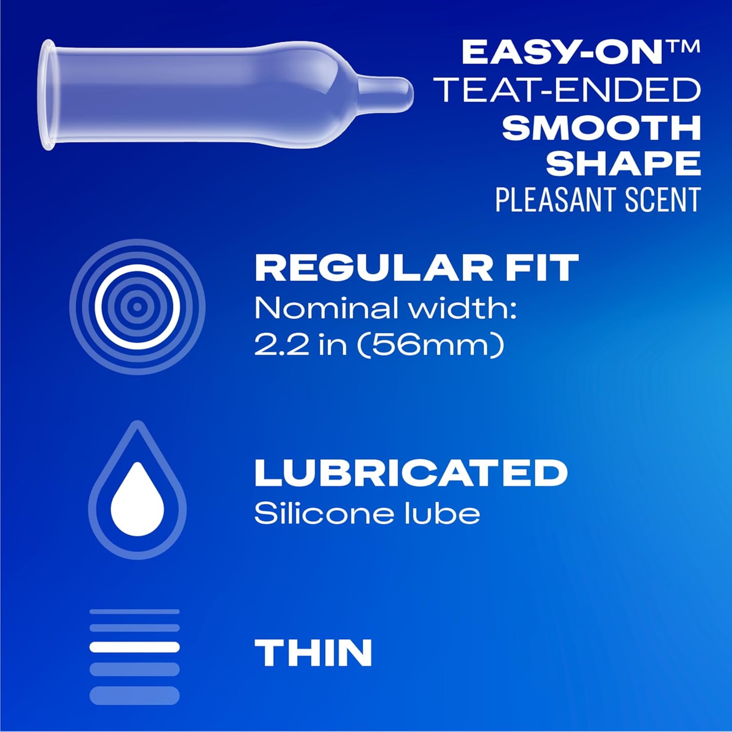 Durex Extra Sensitive lubricated latex condoms