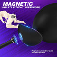 Load image into Gallery viewer, Inflatable butt plug with rolling steel ball
