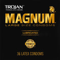 Load image into Gallery viewer, TROJAN Magnum Lubricated Large Condoms 36 Count Pack - Sex Shop Miami
