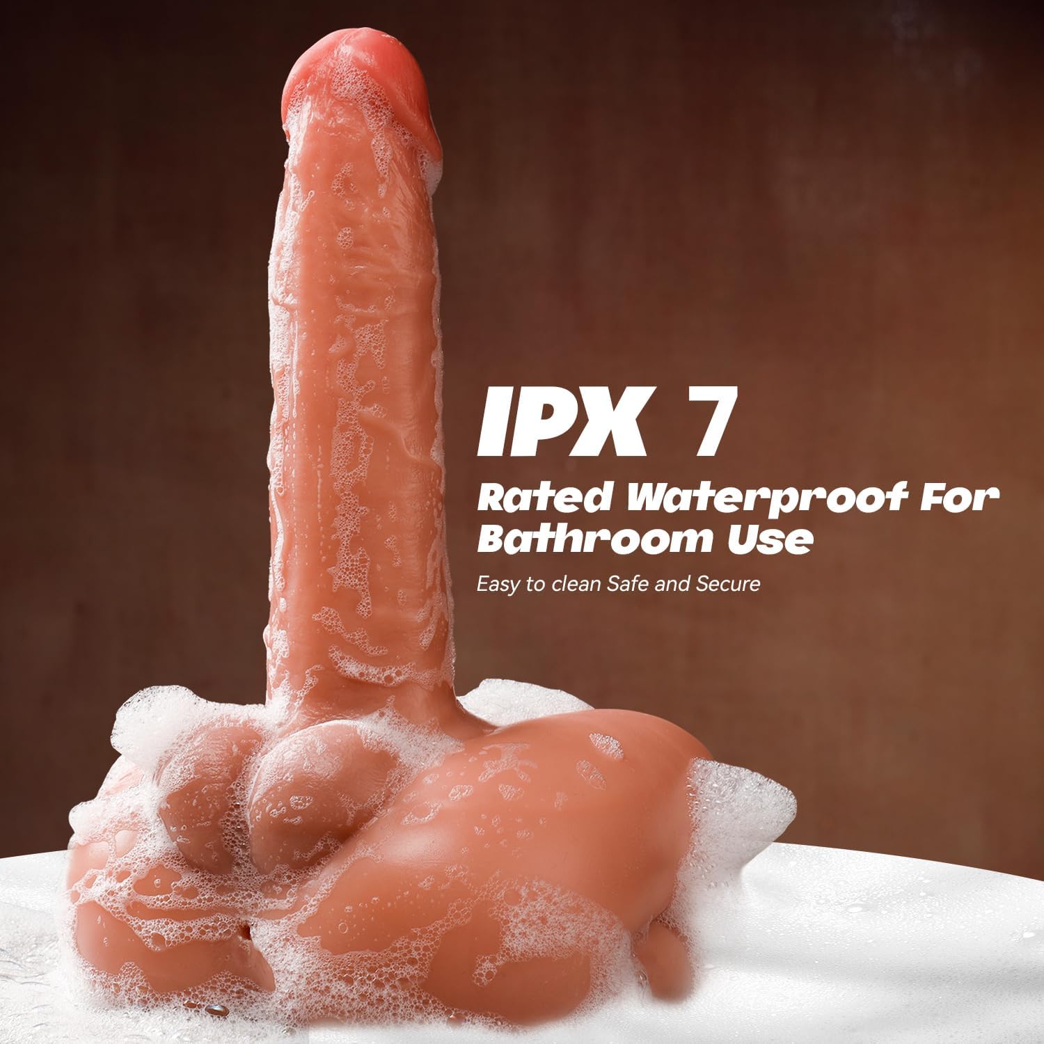 Hands-Free Thrusting Dildo Vibrator – Ride-On Sex Toy for Women