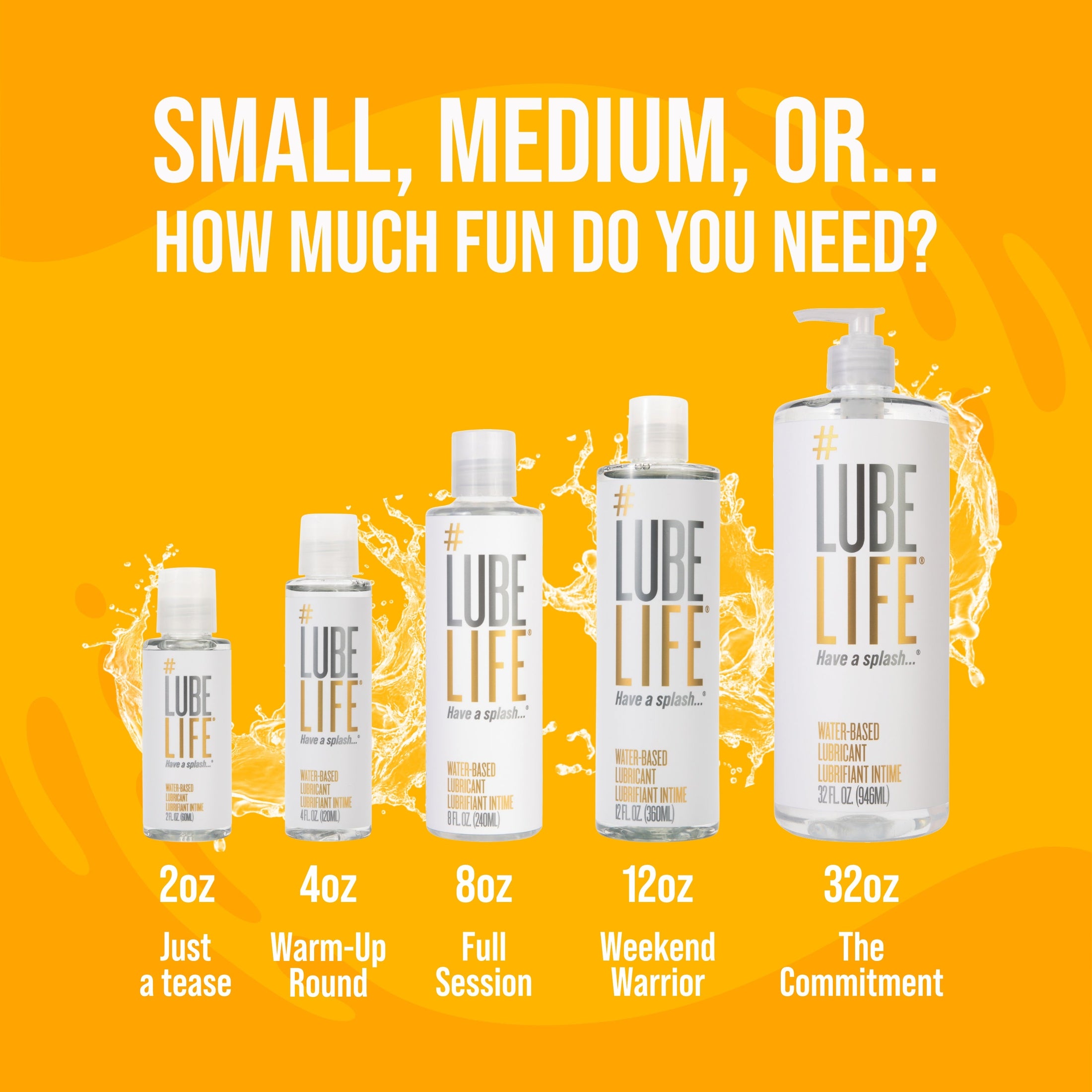 Water-Based Lube – Personal Lubricant for Men, Women & Couples
