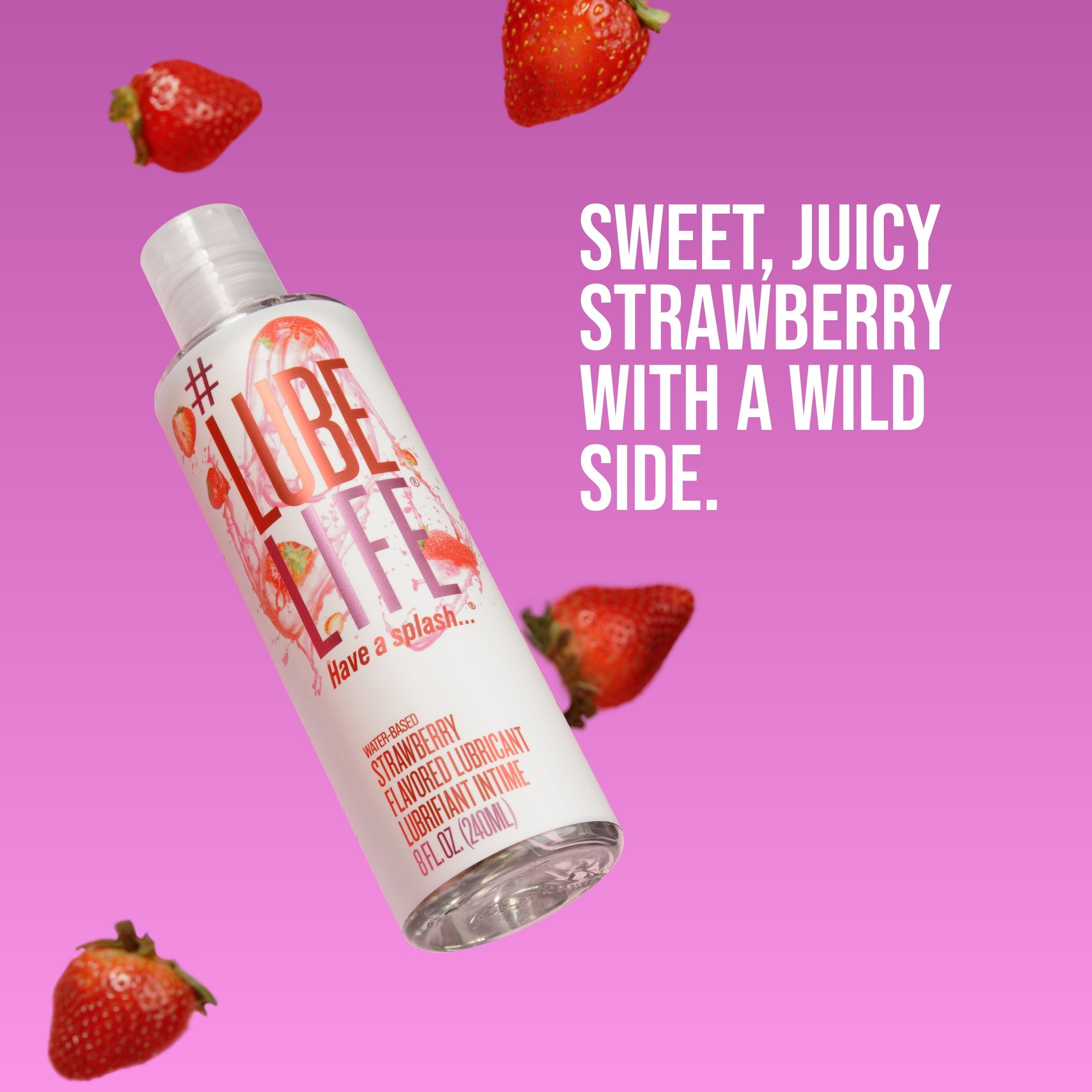 Strawberry lube edible food grade