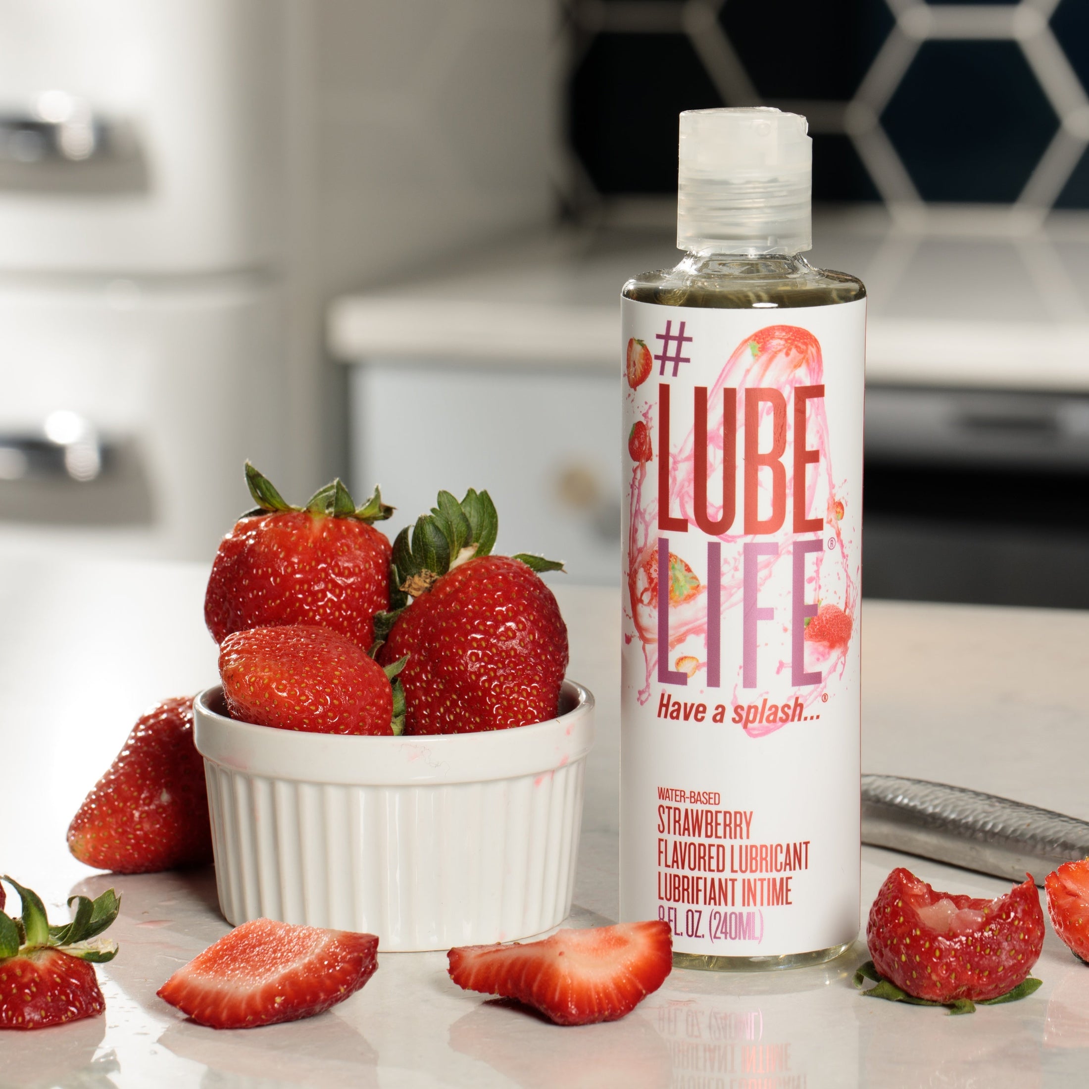 Strawberry lube details