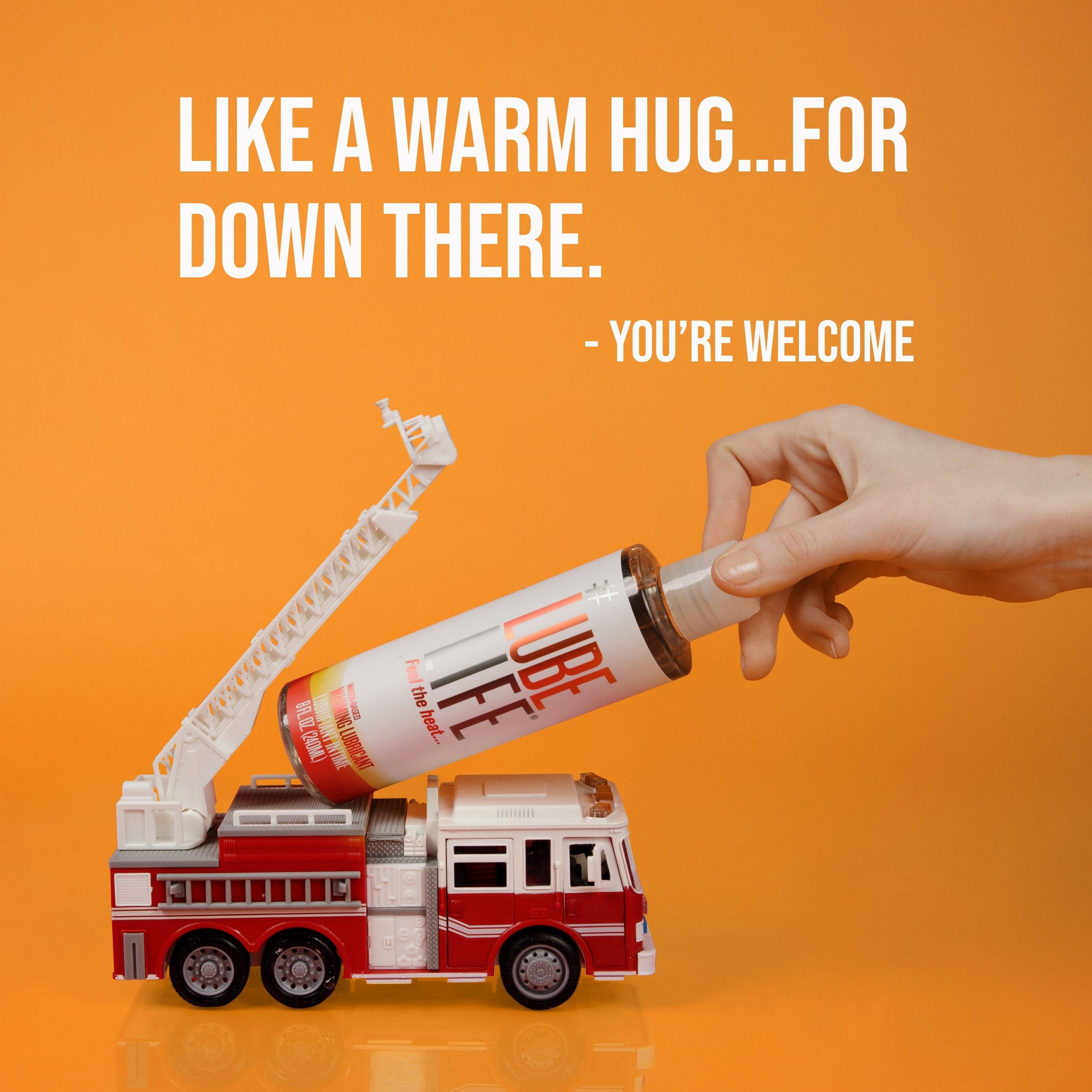 Warming Water-Based Lubricant – Heating Sensation for Couples & Solo Play