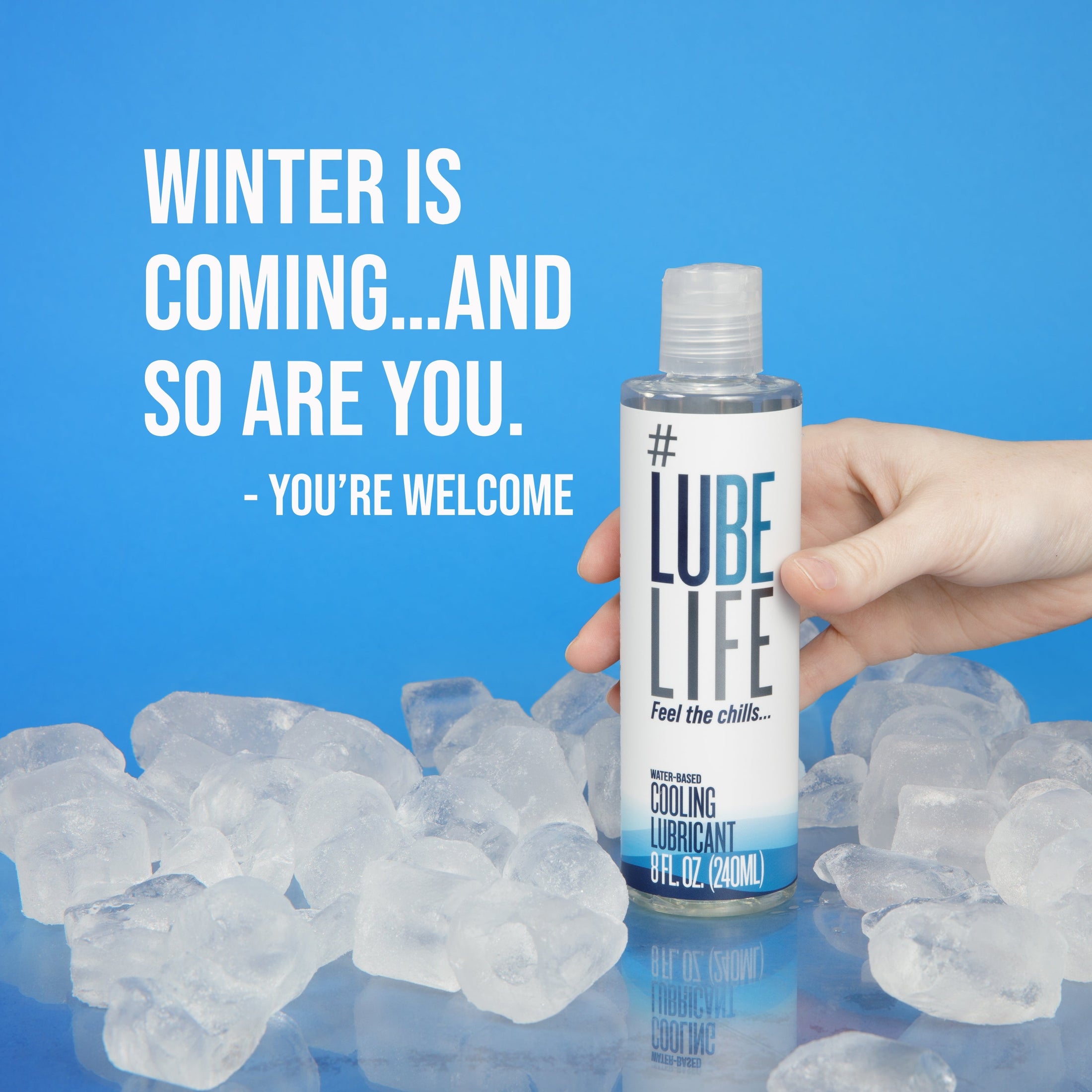 Cooling Water-Based Lubricant – Tingling Sensation for Couples & Solo Play