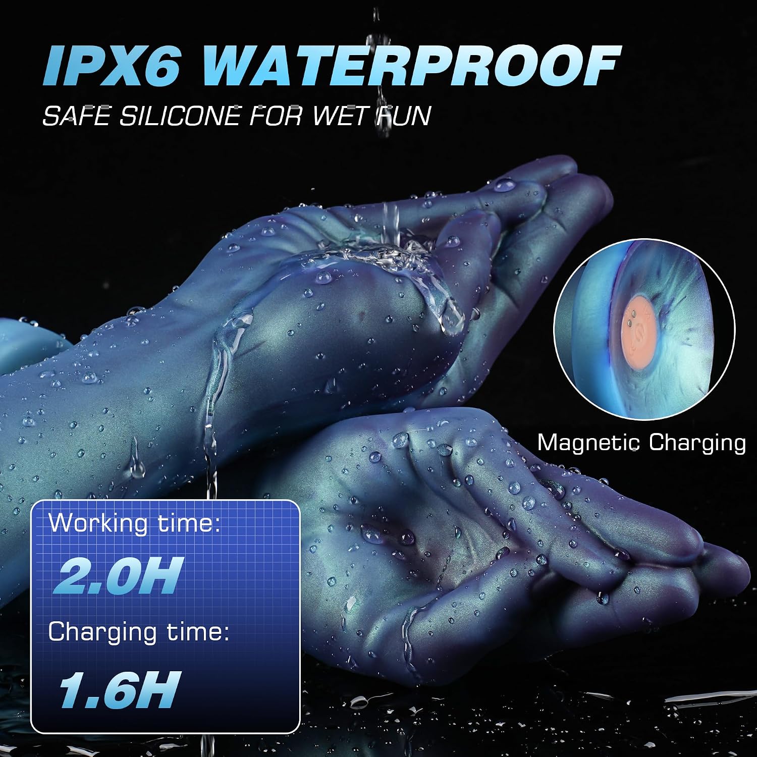 Vibrating anal dildo suction cup