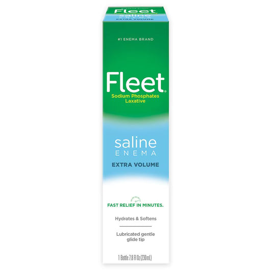 Fleet Saline Enema - Pre-Lubricated Latex-Free