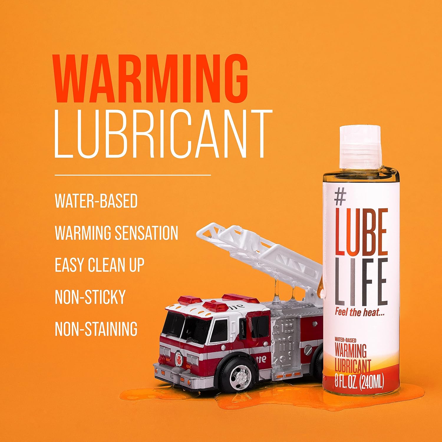 Warming lube toy compatible