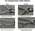 Cargar la imagen en la vista de la galería, Metallic heart ring choker
