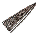 Cargar la imagen en la vista de la galería, Genuine Leather Flogger Whip – Wooden Handle, 21" Tassel Falls, BDSM Spanking Flogger for Couples (Brown)
