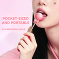 Load image into Gallery viewer, Pocket-sized and portable lollipop vibrator with 10 vibration levels
