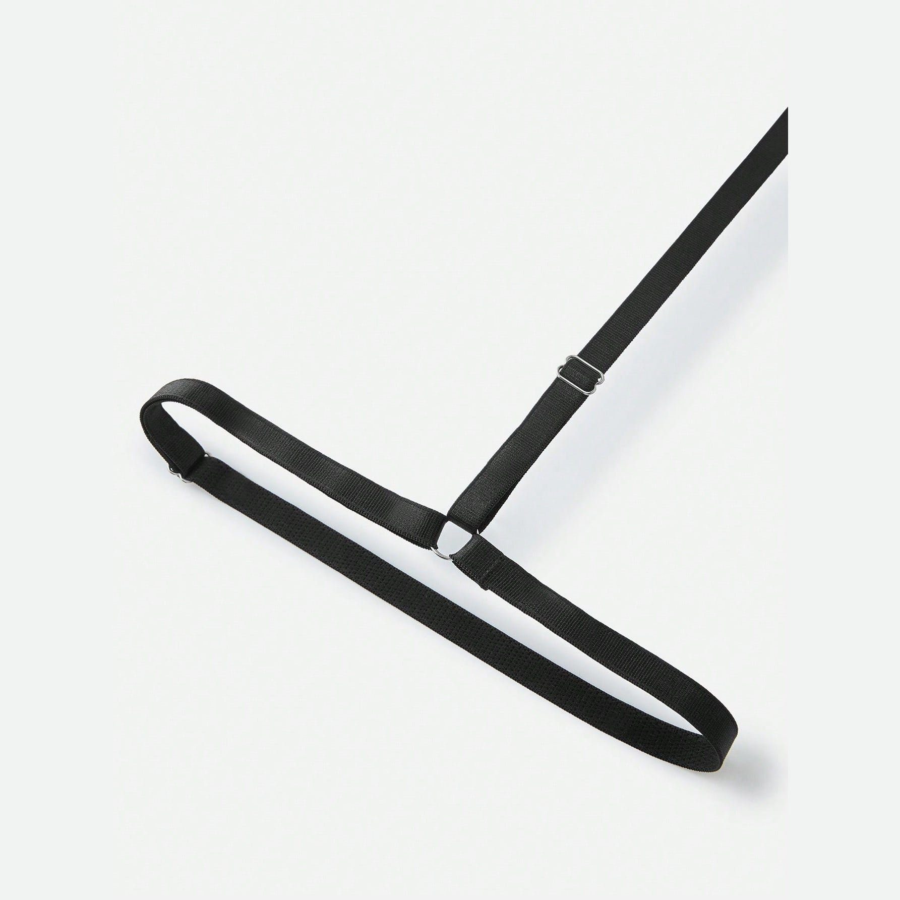 Adjustable waistband strap and slider detail