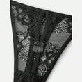 Load image into Gallery viewer, Floral lace detail with bow at the base

