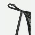 Load image into Gallery viewer, Leg loop and silver O-ring hardware detail
