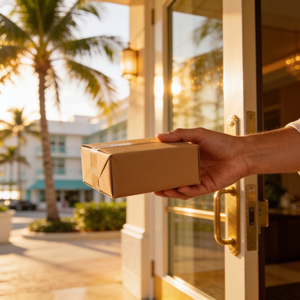 Discreet pre-cruise delivery in Miami