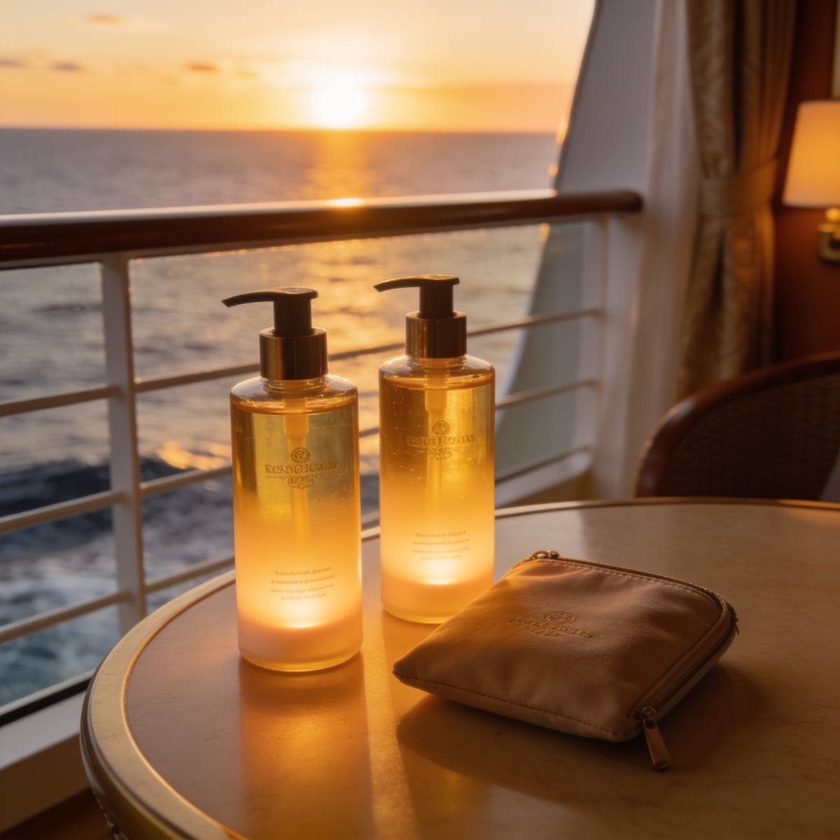 Couple packing for an Icon of the Seas cruise from Miami