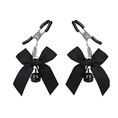 Load image into Gallery viewer, Nipple Clamps & Collar Bondage Set – Adjustable Metal Clamps with Chain, Bow Clips & Bell for Couples BDSM Play
