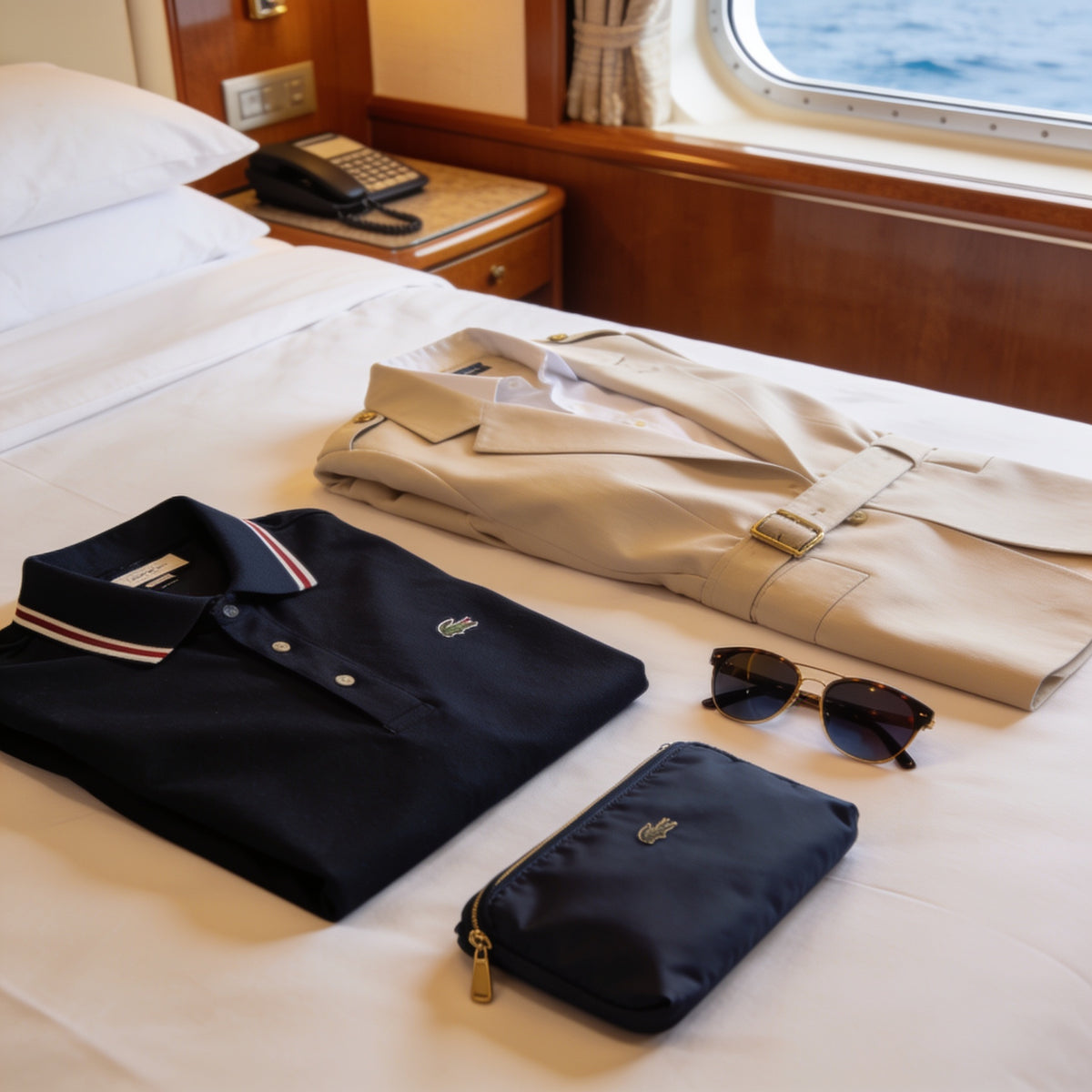 Couple packing for an Icon of the Seas cruise from Miami