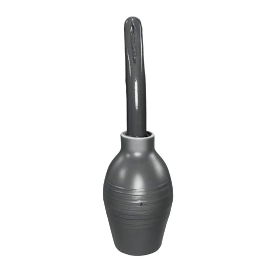 Enema Bulb Kit 10 oz reusable anal douche with soft comfort nozzle, black - 3D model