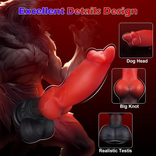 Silicone Monster Toy for G-Spot & Prostate Play