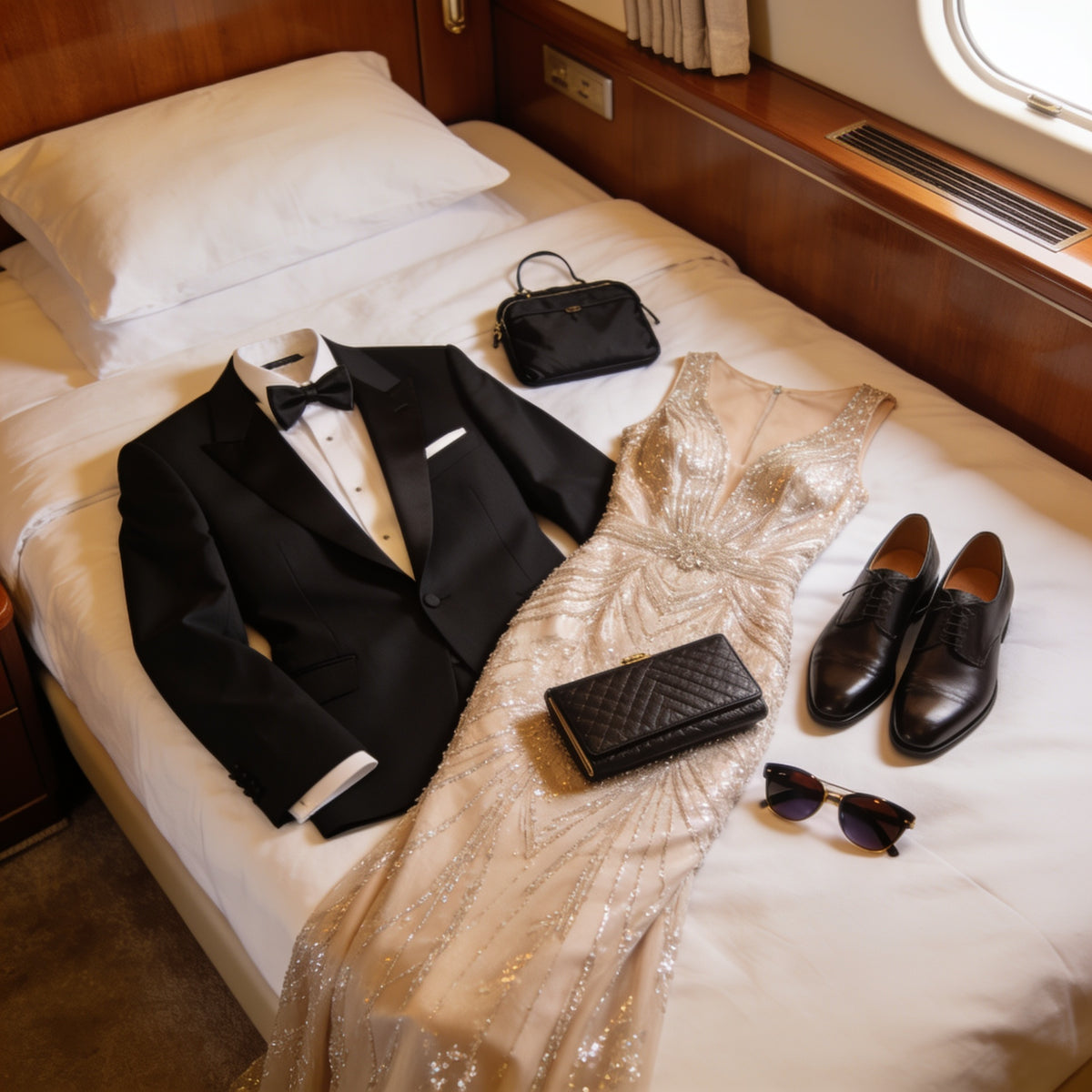 Couple packing for an Icon of the Seas cruise from Miami