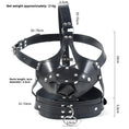 Cargar la imagen en la vista de la galería, Measurement diagram for the straps, muzzle panel, gag and collar
