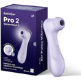 Load image into Gallery viewer, Satisfyer Pro 2 Generation 3 in lilac beside its box

