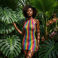 Cargar la imagen en la vista de la galería, Worn among tropical foliage, showing the colours in shade
