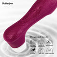 Cargar la imagen en la vista de la galería, The textured wine red Liquid Air cap shown off the device above water
