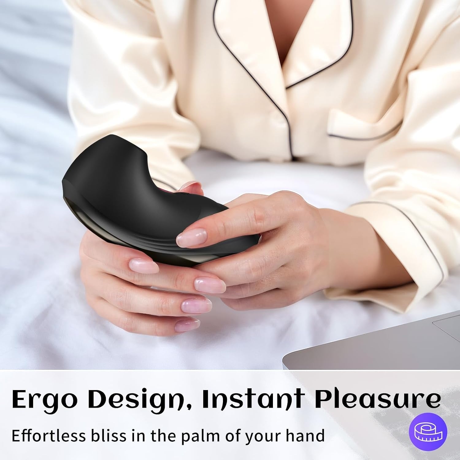 Ergonomic design that fits in the palm of the hand