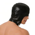 Load image into Gallery viewer, Side profile of glossy black stretch hood

